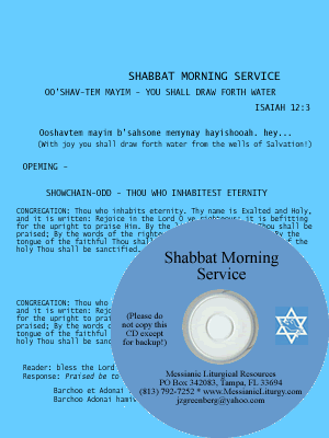 Shabbat Morning Demonstration Service image 0